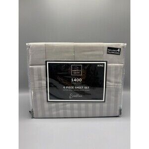 Fairfield Square  Brookline 1400 Thread Count 6 Pc. Sheet Set, KING New